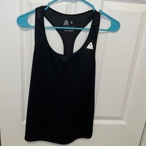 Reebok Black Tank Top - Size Small